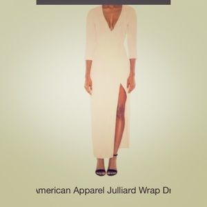 American Apparel Wrap Dress